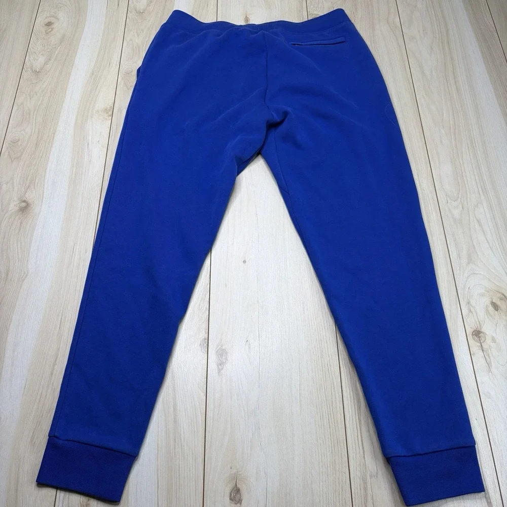 Polo Ralph Lauren Double Knit Jogger Sweatpants Mens Size Medium Blue